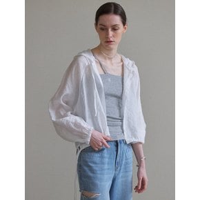 RENTO HOOD BLOUSE (IVORY)