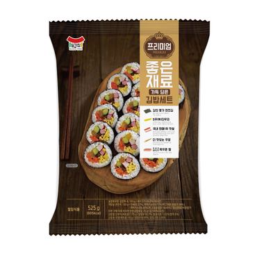 일가집 프리미엄 김밥세트 525g