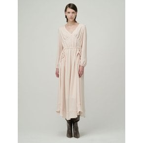 Harper Dress _ Pink Beige