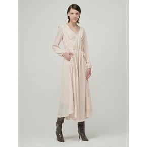 Harper Dress _ Pink Beige