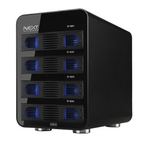 4베이 USB3.0 레이드 지원 외장스토리지 NEXT-804U3 RAID