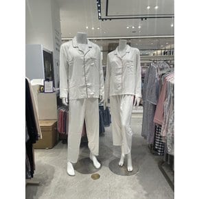 p_at_use(피앳유즈) 폴리 샤무즈 실키 커플 파자마세트 2컬러 택 1 MP700 WP700