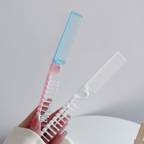 휴대용 접이식 헤어 브러쉬 머리빗