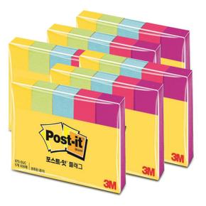 [묶음]3M 포스트잇 플래그 분류용(종이) 670-5UC(50x15mm)x6EA_N3970880