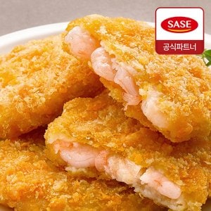 마녀바스켓 빵가루 리얼 새우패티 햄버거 새우패티 650g (65gx10개입) 1개