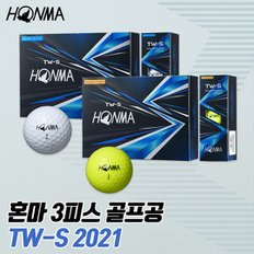 TW-S 3피스 우레탄 골프공 2021