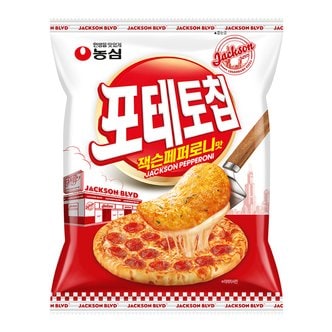  농심 포테토칩 잭슨페퍼로니맛 50gx16개