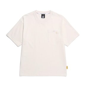 [여주점] N252UTS050 16수 면 반팔 티셔츠 IVORY