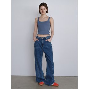 QDRY Diagonal Denim Pants - Deep Sea