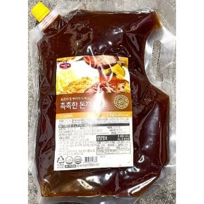 쉐프원 돈까스 소스 촉촉한 2kg 식당 업소 식당용 (WBA6CE0)