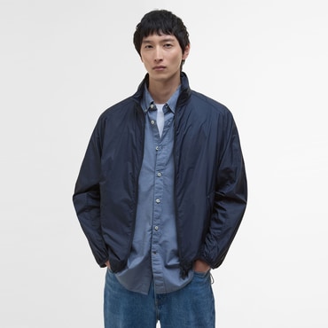 바버 [25SS]남성 네이비 UV Transport Showerproof 트랜스포트재킷 (URJU5E027N2)