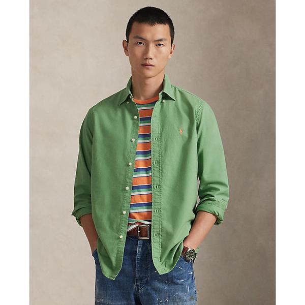 남성 클래식핏 가먼트 다이 옥스포드 셔츠(MNPOWOV16824839300)