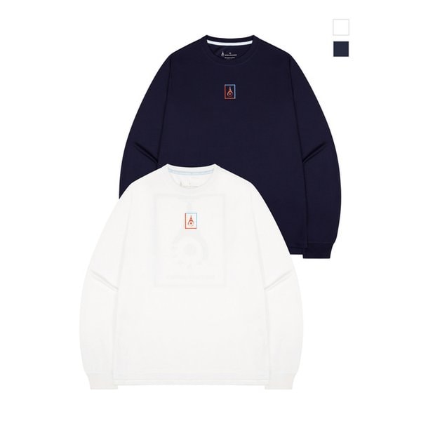 [남녀공용] 시그니처 코트 심볼 롱 슬리브