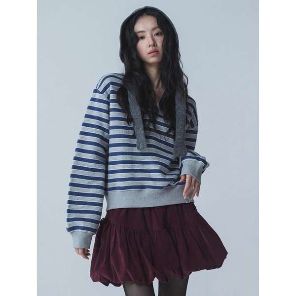 AVRIL RUGBY SWEATSHIRT_BLUE GRAY