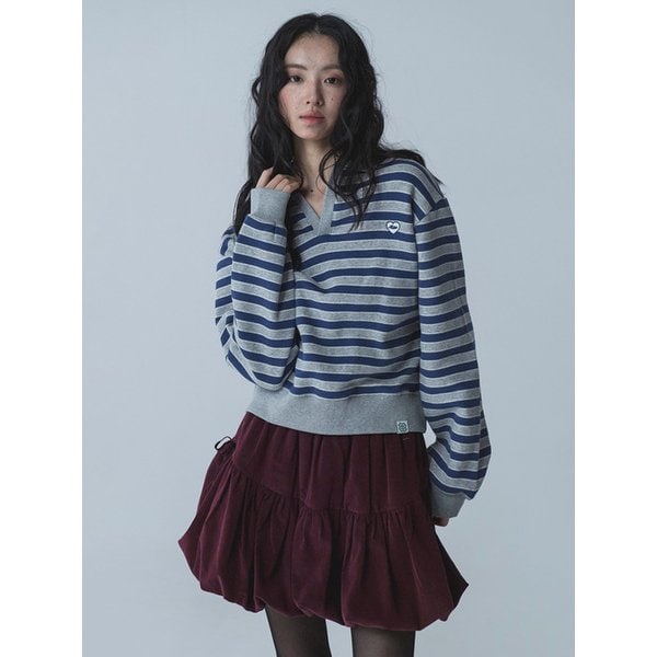 AVRIL RUGBY SWEATSHIRT_BLUE GRAY