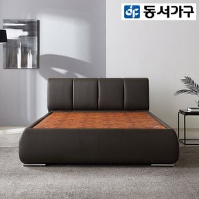 [최대 40% 추가할인] [사은품 증정] [동서가구] 미암 가죽 황토볼 흙침대 (Q) DF919459