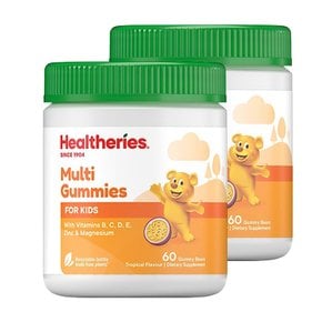 헬써리스 키즈 멀티 구미스 베어 healtheries kids multi gummy bears 60구미 2개