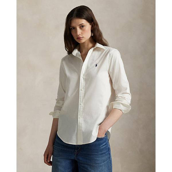 여성 클래식핏 코튼 트윌 셔츠(WMPOSHTNDO20941101)