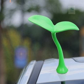 꼭지스토어 자동차 외장 풀잎 액세서리 자동차엠블럼 자동차악세사리 자동차액세서리
