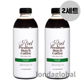 로엘 브라질 세하도 콜드브루 더치 커피 음료 1L 4개