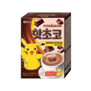 담터 포켓몬 핫초코 피카츄의오리지널 10개입 200g x 7개