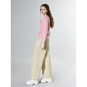 Simple Corduroy Pants (CAMEL)