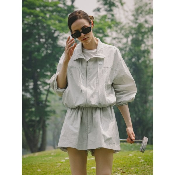 Summer Jumper Shorts Set (light grey)