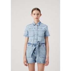 4882804 GAP PUFF SLEEVE ROMPER - Jumpsuit light wash