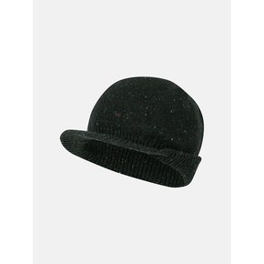 Speckle Visor Beanie Charcoal