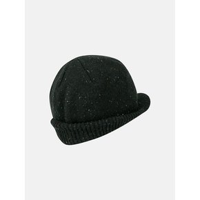 Speckle Visor Beanie Charcoal