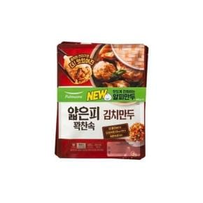 풀무원 얇은피 꽉찬속 김치만두 400g 8개