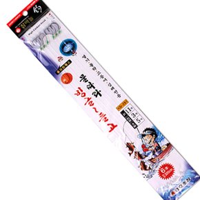 피싱드라마-금호조침 물따라 빙글돌고 6본 KS-251/심해전용/열기/볼락/고등어/낚시바늘