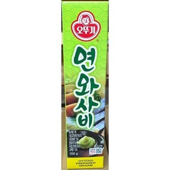  오뚜기 와사비 튜브 액상 100g X24 움트리 와사비가루 (WC89A79)