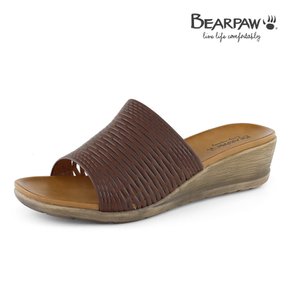 와이컨셉 베어파우(BEARPAW) 여성 5CM 키높이 슬리퍼 샌들 키키 KIKI (K2086004NB)