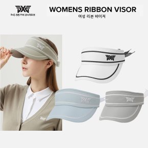 [PXG 공식대리점 정품] 여성용 리본 바이저 썬캡 골프모자 / RIBBON VISOR