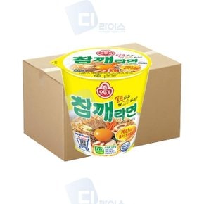 오뚜기 참깨라면 미니컵 60개 65g 소컵 컵라면 고소한 (WB7B949)