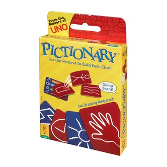  픽셔너리 UNO 우노 보드게임 PICTIONARY C066