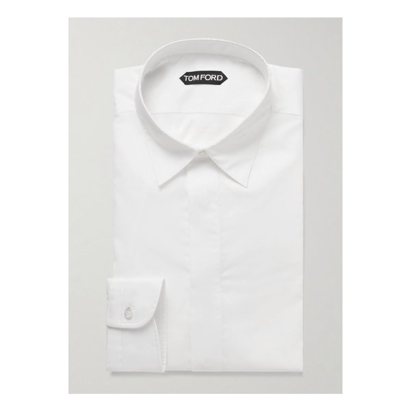 코튼 포플린 셔츠 화이트 46376663162903392