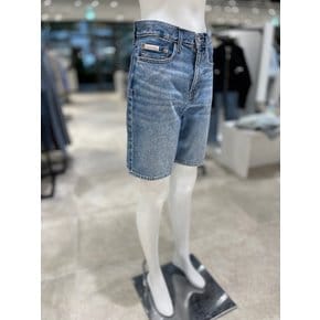 [파주점] [캘빈클라인진]여성 릴렉스핏 미드블루 버뮤다 데님 반바지 47G772G-51R