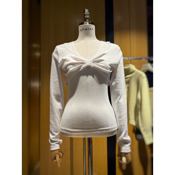 [시흥점] 여성 레이어드형 슬림 티셔츠  (ES1JT101)