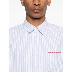 26SS 비전오브슈퍼 긴팔 셔츠 VS087CM LIBLU BLUE WHITE