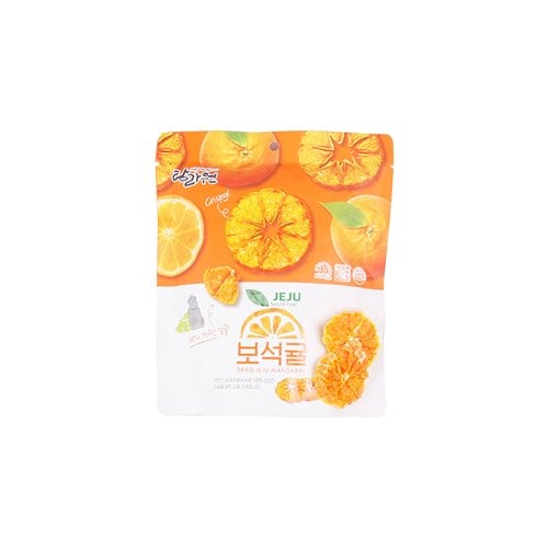 제주 보석귤 감귤칩 파우치 25g 5개