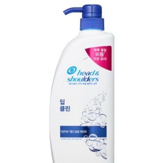 제이큐 피앤지 헤드앤숄더 딥클린 샴푸 850ml