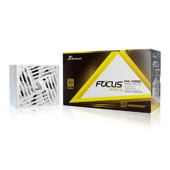 아이코다 시소닉 NEW FOCUS V4 GX-1000 GOLD 풀모듈러 ATX3.1 화이트 파워