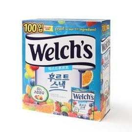 글로벌푸드 Welchs웰치스 믹스 후르츠 젤리 2.5kg (100입)