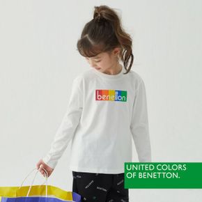 공용 긴팔 티셔츠 화이트 BNUTS4O13T_P426731438