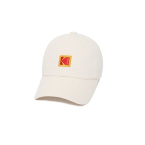 [공식](정상가 : 45,000원) 스퀘어로고 릴렉스핏 볼캡 키즈 IVORY