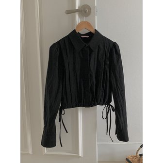 꼼마꼼마 Heartpoints Crop Blouson (3colors)