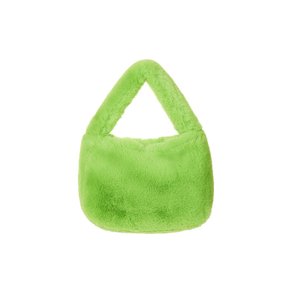 KEETY RABBIT fur mini bag [neon green]