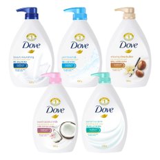 Dove 도브 스위트 코코넛 밀크 바디워시 1000g 순하고 촉촉한 바디클렌저 피부탄력 부드러움